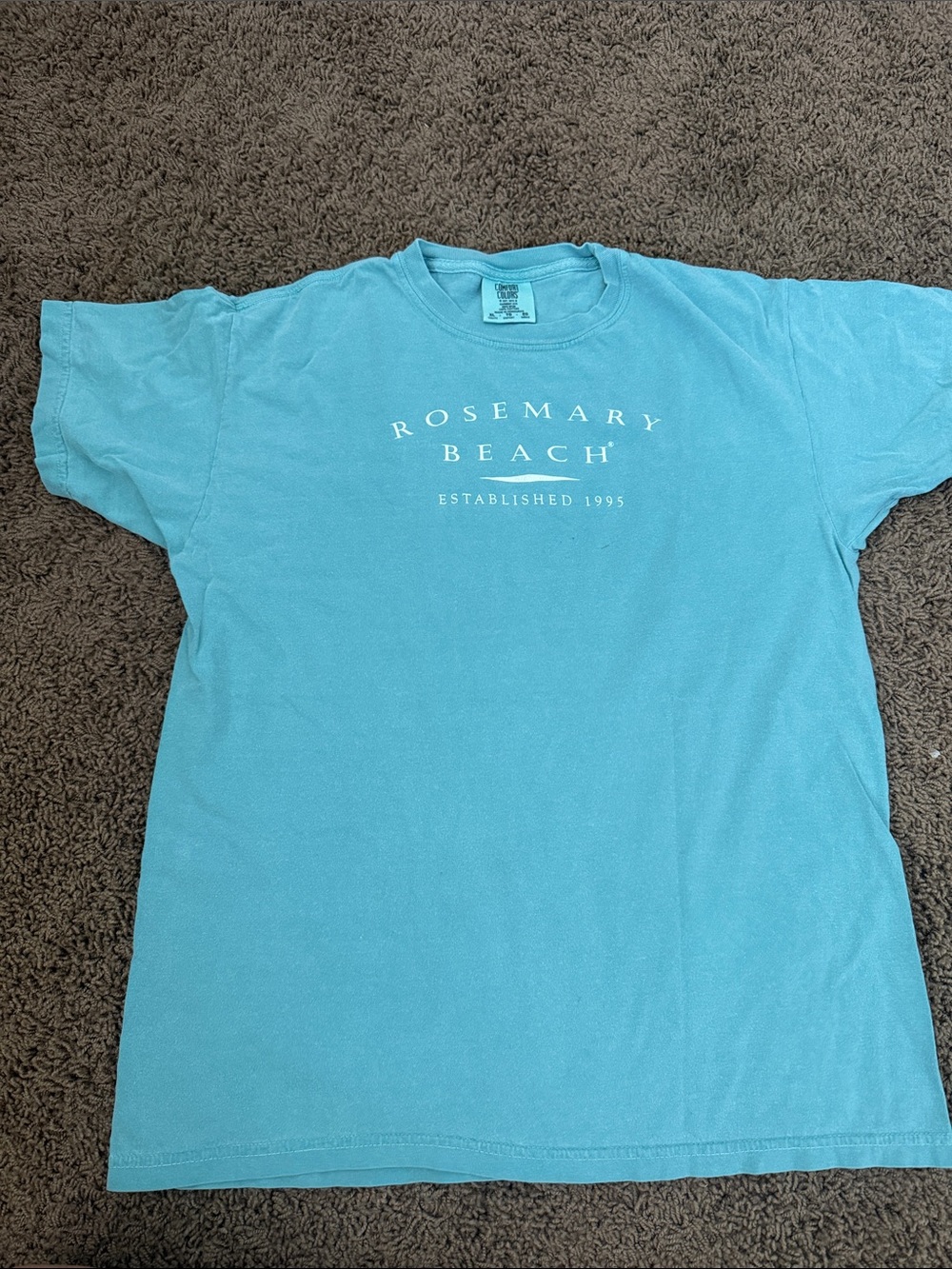 Comfort Colors Turquoise Youth Crew Neck T-Shirt